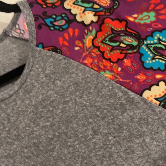 Lularoe Randy baseball t top size XL - Picture 5 of 6